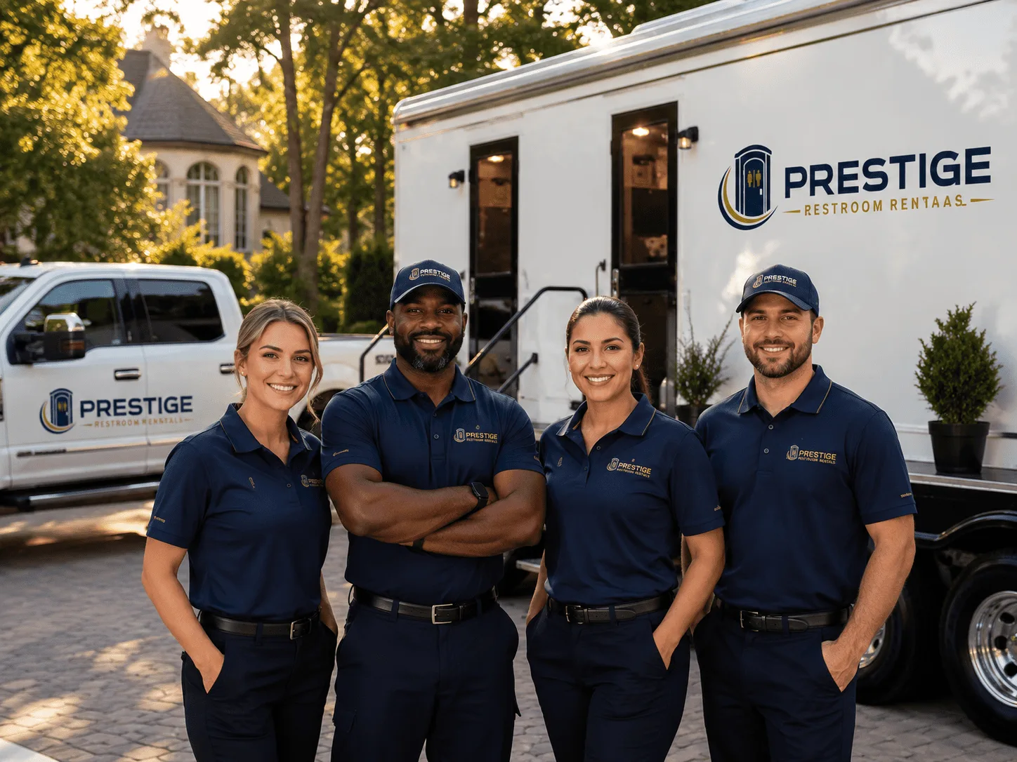 Trusted Luxury Portable Restrooms company in Fowler, OH